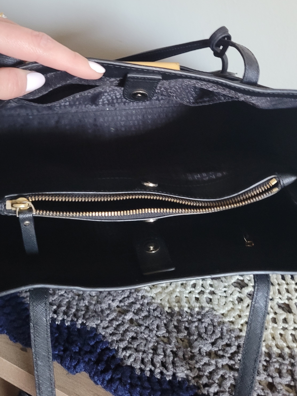 Kate Spade Maiden Way Saffiano Clarke Tote Purse Bag - Picture 5 of 7